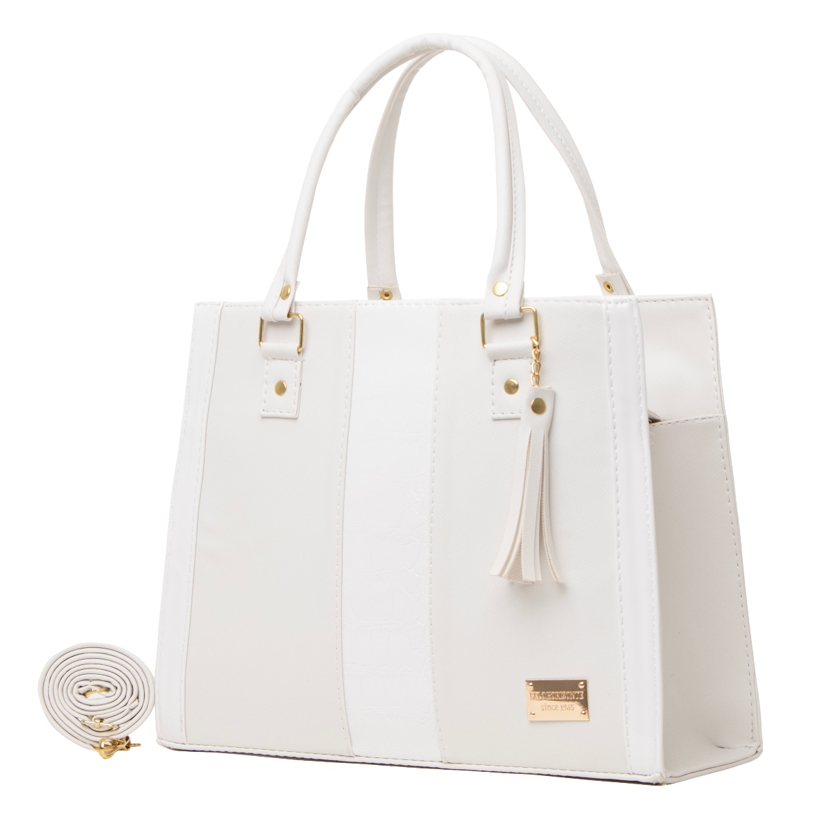 Bolso De Mujer Fana Aisha Color Blanco Linda M3701 !!!