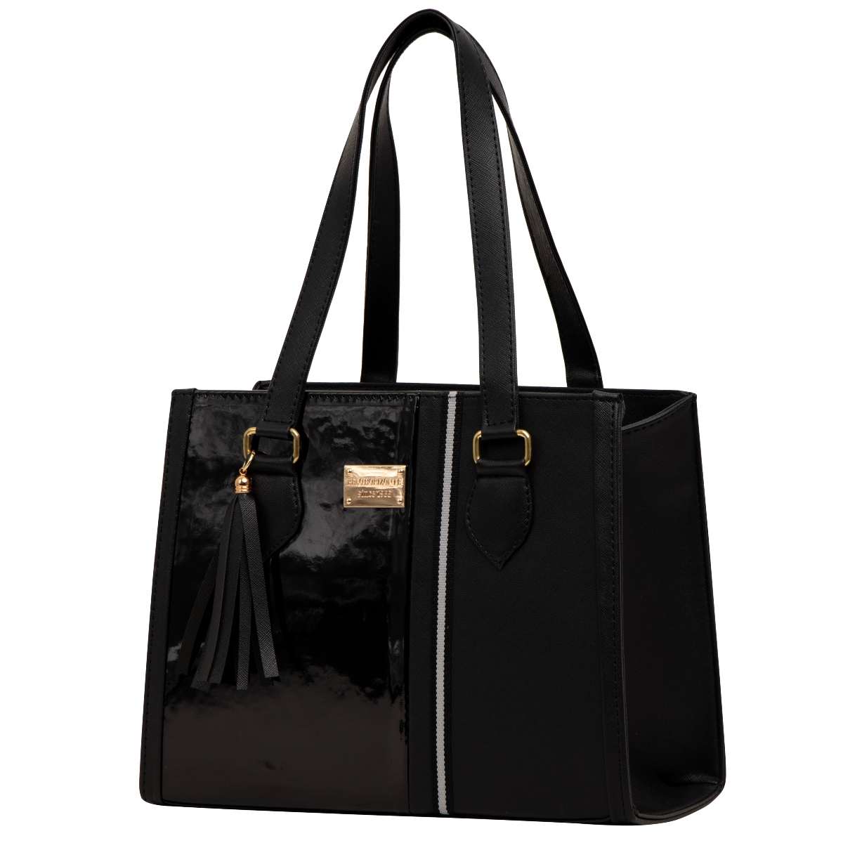 Bolsa Para Mujer Fana Cora Color Negro Espectacular M3850 !!!