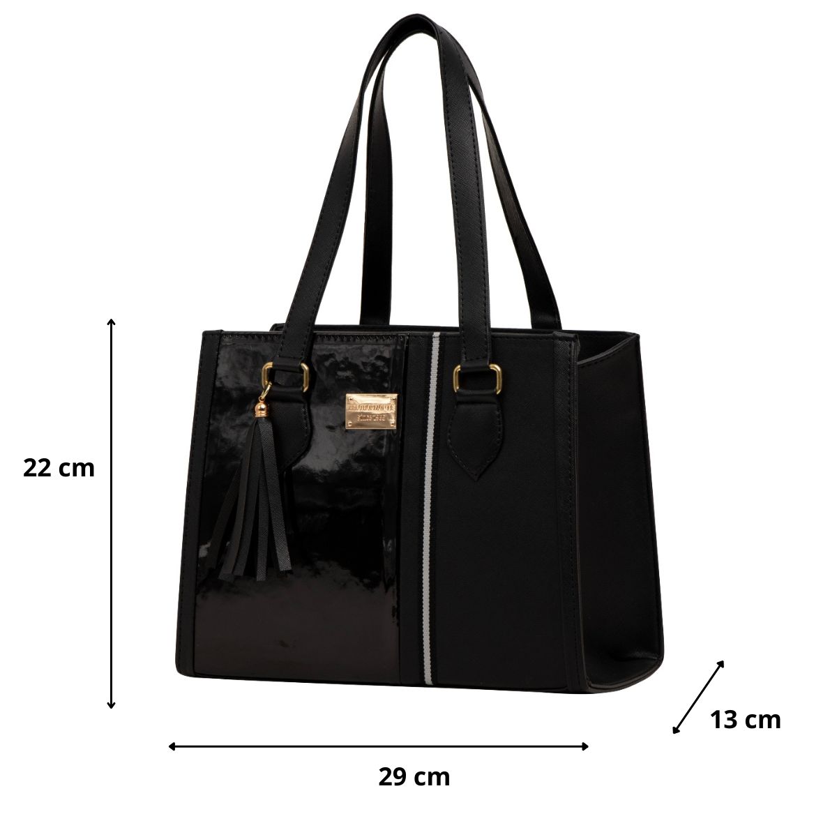 Foto 2 | Bolsa Para Mujer Fana Cora Color Negro Espectacular M3850 !!!