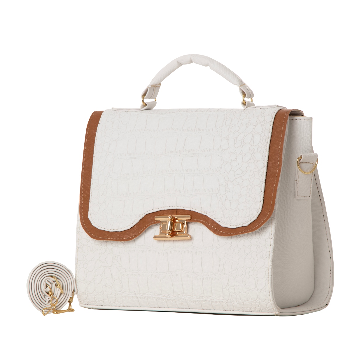 Foto 2 pulgar | Bolsa Para Mujer Fana Belen Color Blanco Elegante M3824 !!!