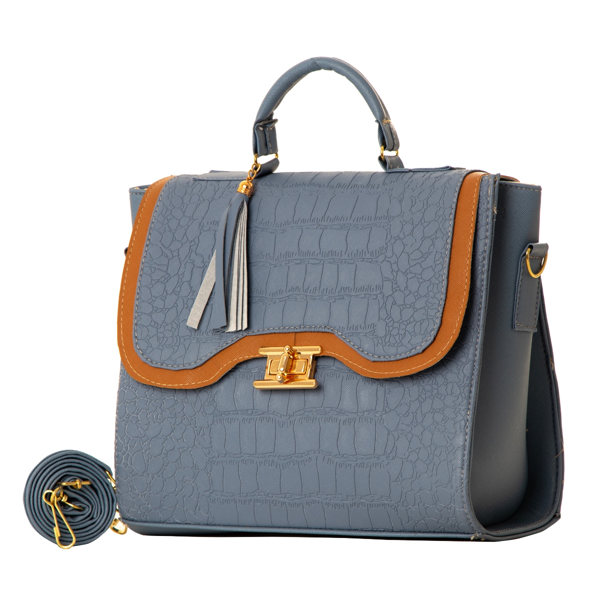 Foto 2 pulgar | Bolso De Mujer Fana Belen Color Azul Premium M3821 !!!