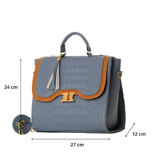 Foto 2 | Bolso De Mujer Fana Belen Color Azul Premium M3821 !!!