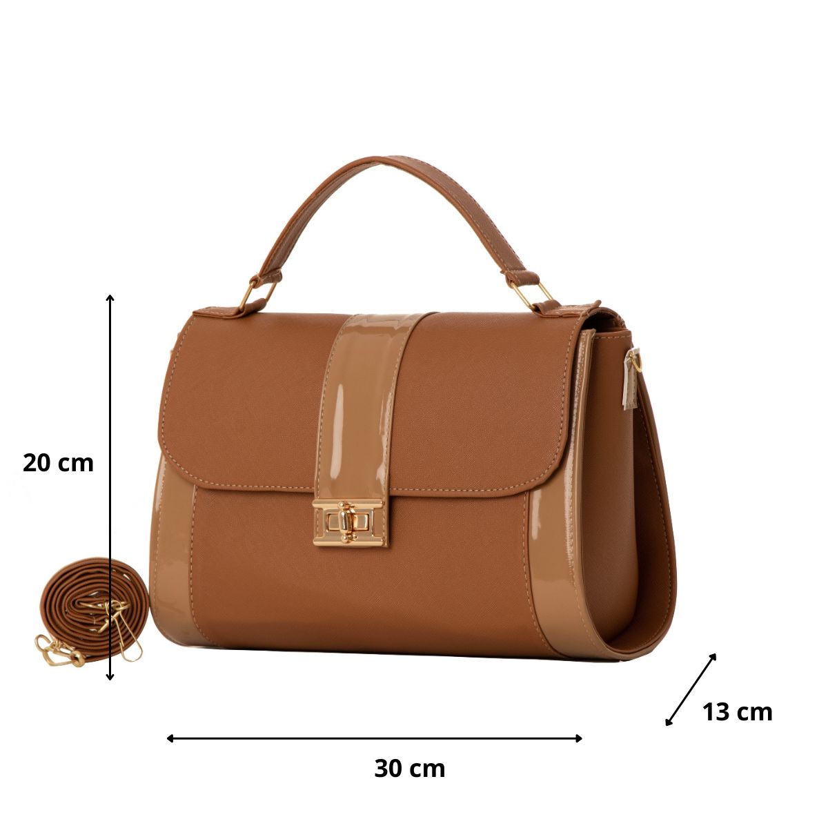 Foto 2 | Bolso De Mujer Fana Clara Color Camel Bonita M3857 !!!