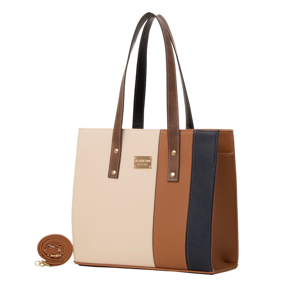 Foto 1 | Bolsa Para Mujer Fana Ariana Color Beige Reforzada M3710 !!!