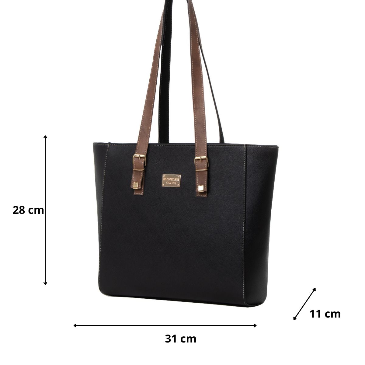 Foto 3 pulgar | Bolso De Mujer Fana Adelle Color Negro Se Única M3713 !!!