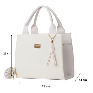 Foto 2 | Bolsa Para Mujer Fana Alejandra Color Blanco Especial M3748 !!!