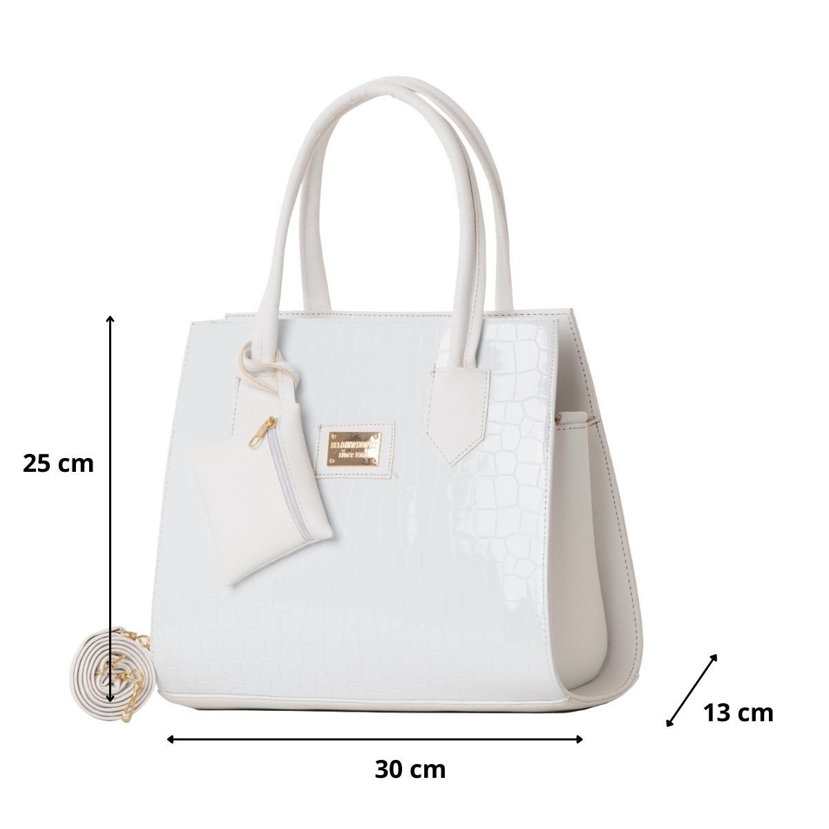 Foto 3 pulgar | Bolso De Mujer Fana Brina Color Blanco Especial M3827 !!!