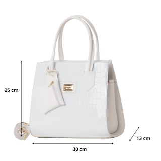Foto 2 | Bolso De Mujer Fana Brina Color Blanco Especial M3827 !!!