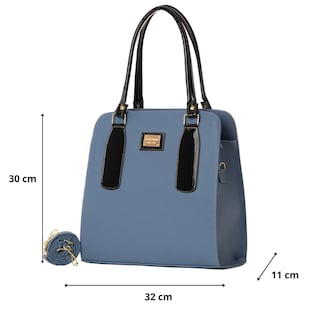 Foto 2 | Bolso De Mujer Fana Cruz Color Azul Reforzada M3873 !!!