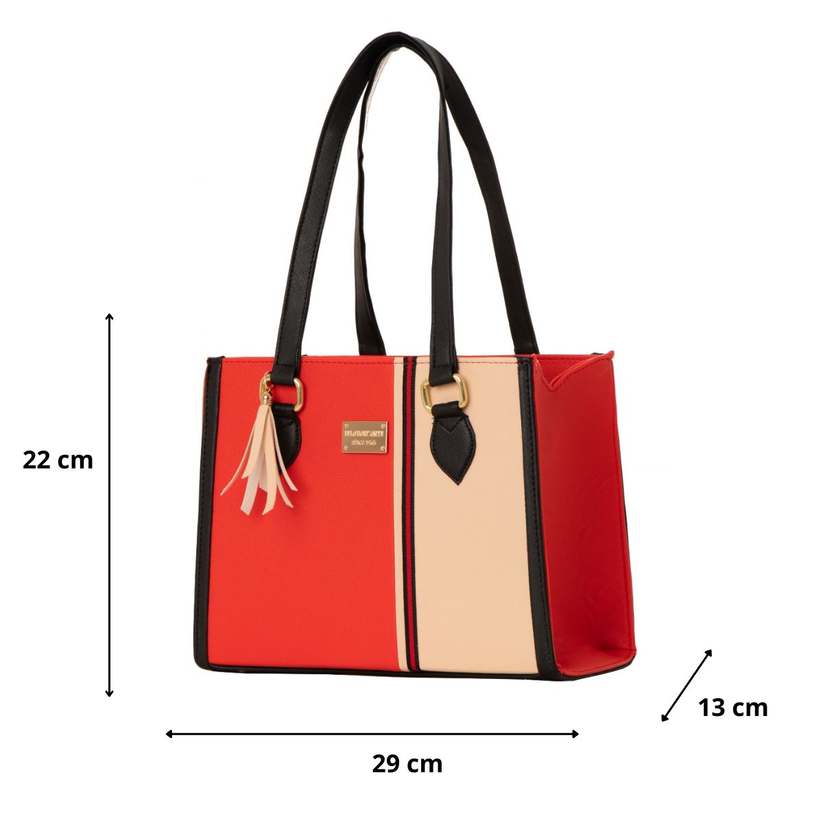Foto 3 pulgar | Bolso De Mujer Fana Cora Color Rojo Moderna M3855 !!!