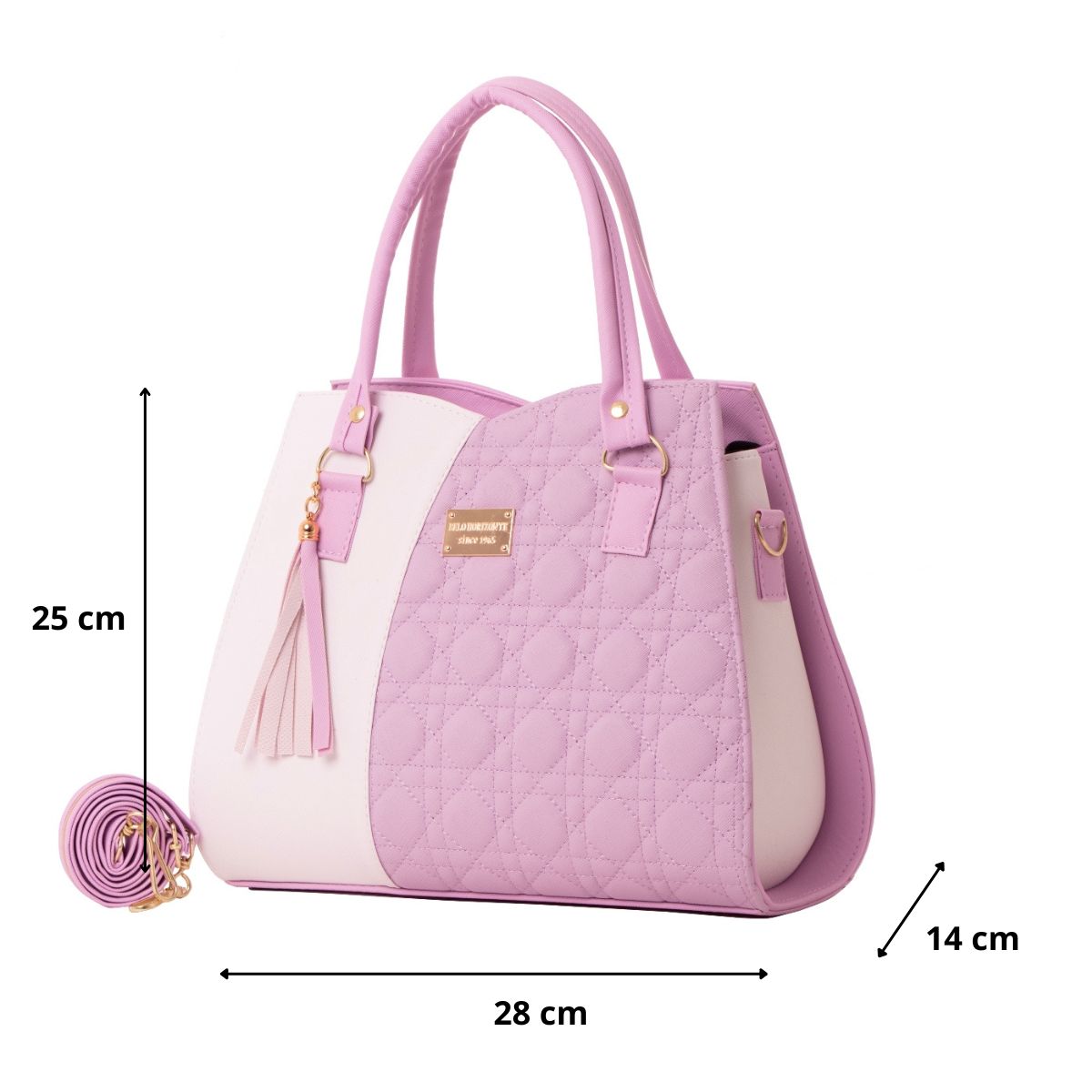 Foto 2 | Bolsa Para Mujer Fana Addison Color Lila Moderna M3776 !!!