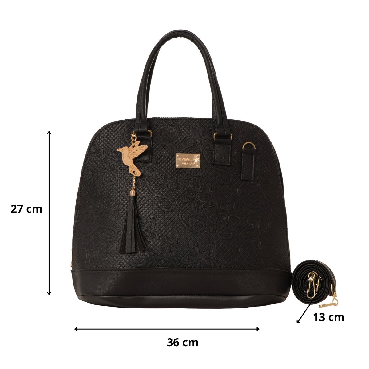 Foto 3 pulgar | Bolsa Para Mujer Fana Ayla Color Negro Preciosa M3782 !!!