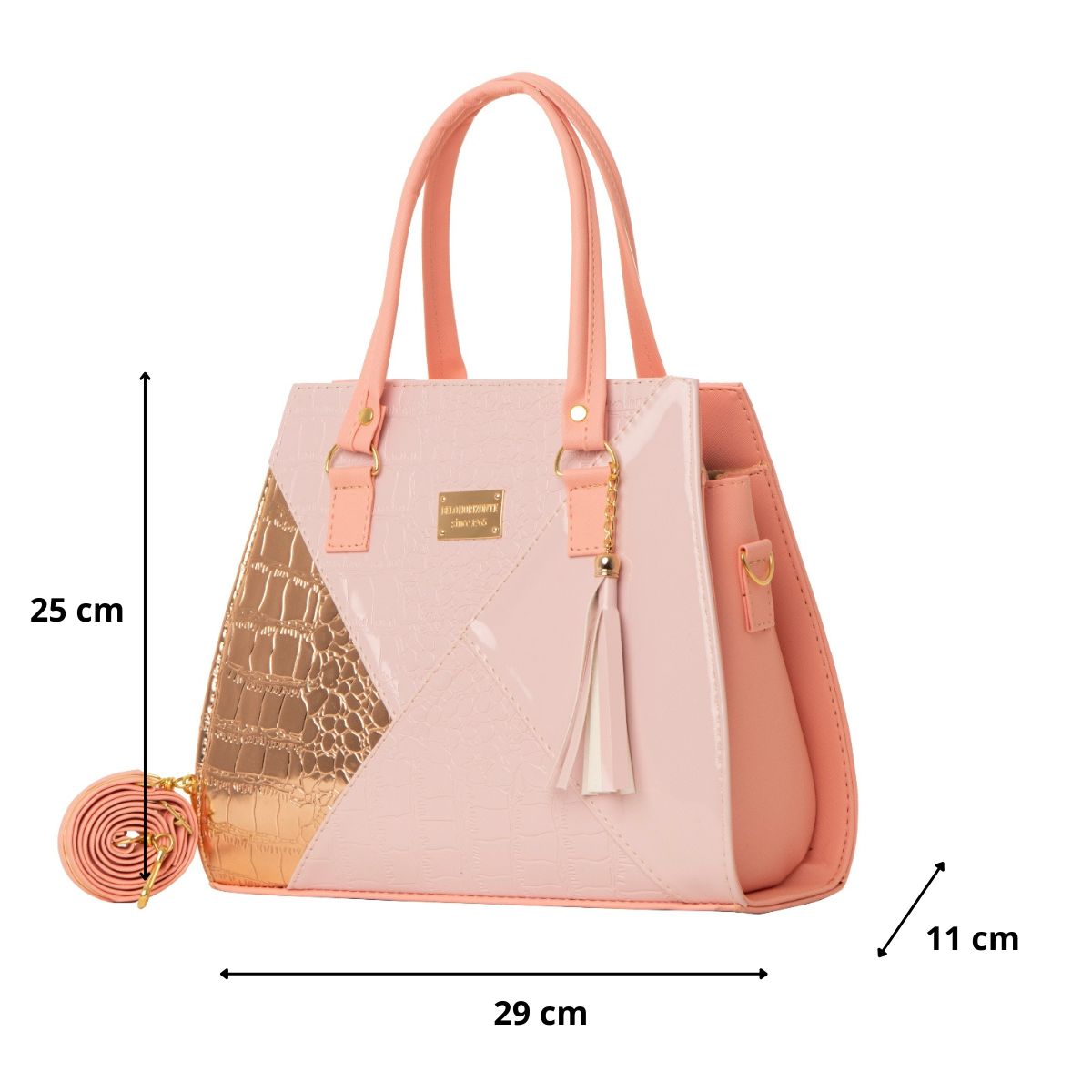 Foto 3 pulgar | Bolso De Mujer Fana Amy Color Piñón Linda M3799 !!!