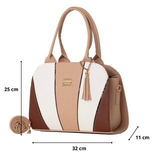 Foto 2 | Bolsa Para Mujer Fana Bruna Color Blanco Moderna M3818 !!!