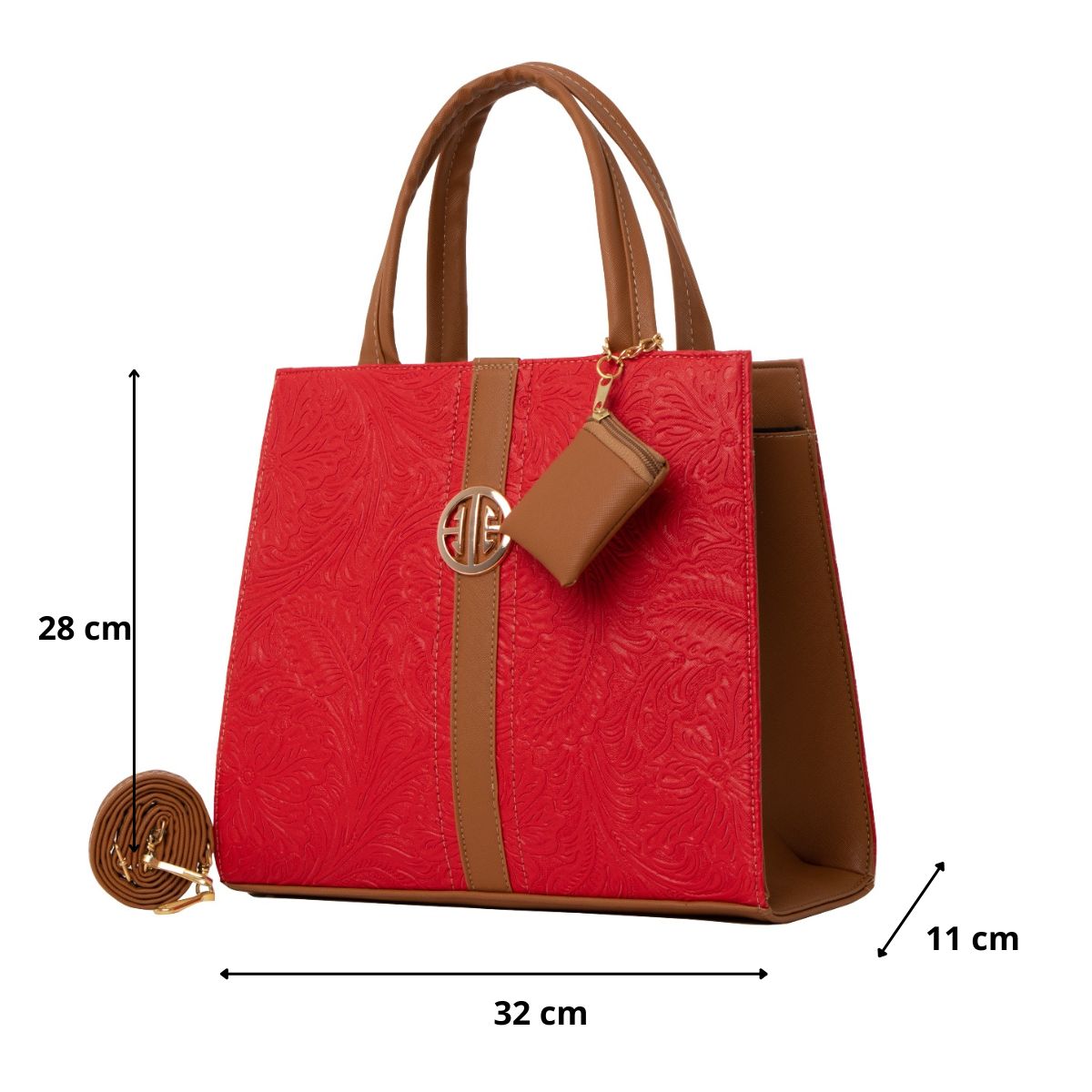 Foto 2 | Bolso De Mujer Fana Alola Color Rojo Juvenil M3725 !!!