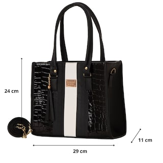 Foto 2 | Bolsa Para Mujer Fana Camila Color Negro Refinada M3882 !!!