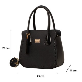 Foto 2 | Bolso De Mujer Fana Alessia Color Negro Fashions M3793 !!!