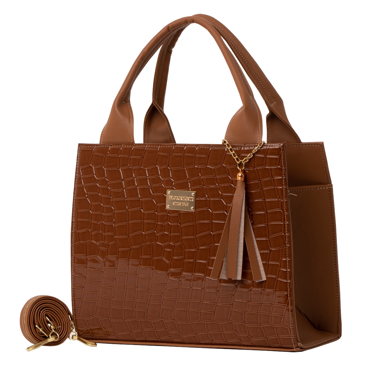 Bolsa Para Mujer Fana Alejandra Color Camel Se Única M3750 !!!
