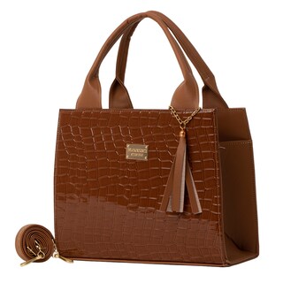 Foto 1 | Bolsa Para Mujer Fana Alejandra Color Camel Se Única M3750 !!!