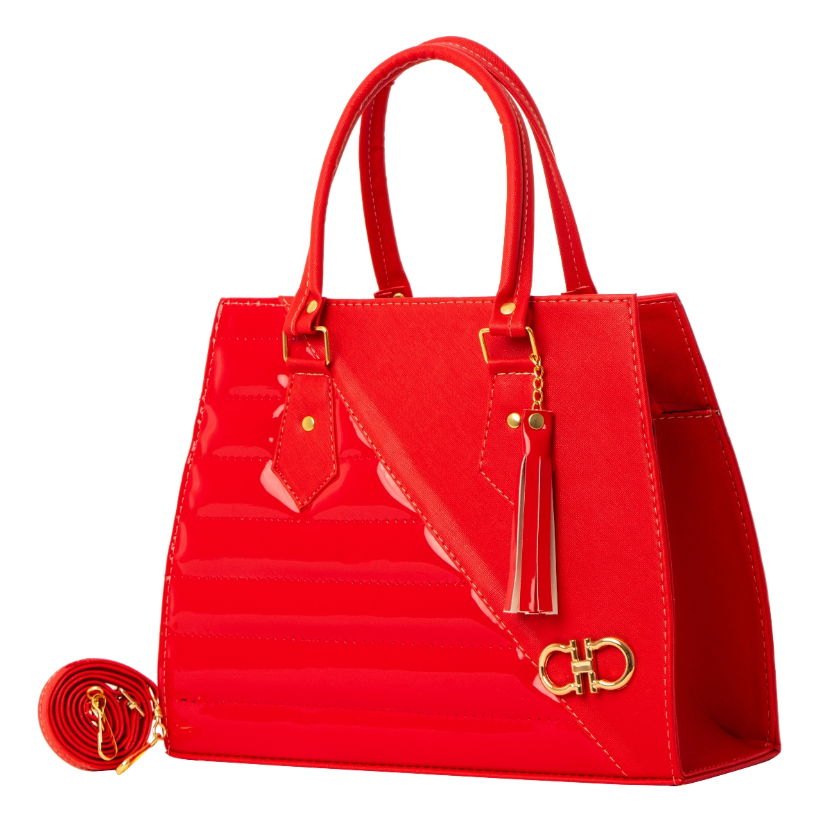 Bolsa Para Mujer Fana Aura Color Rojo Juvenil M3762 !!!