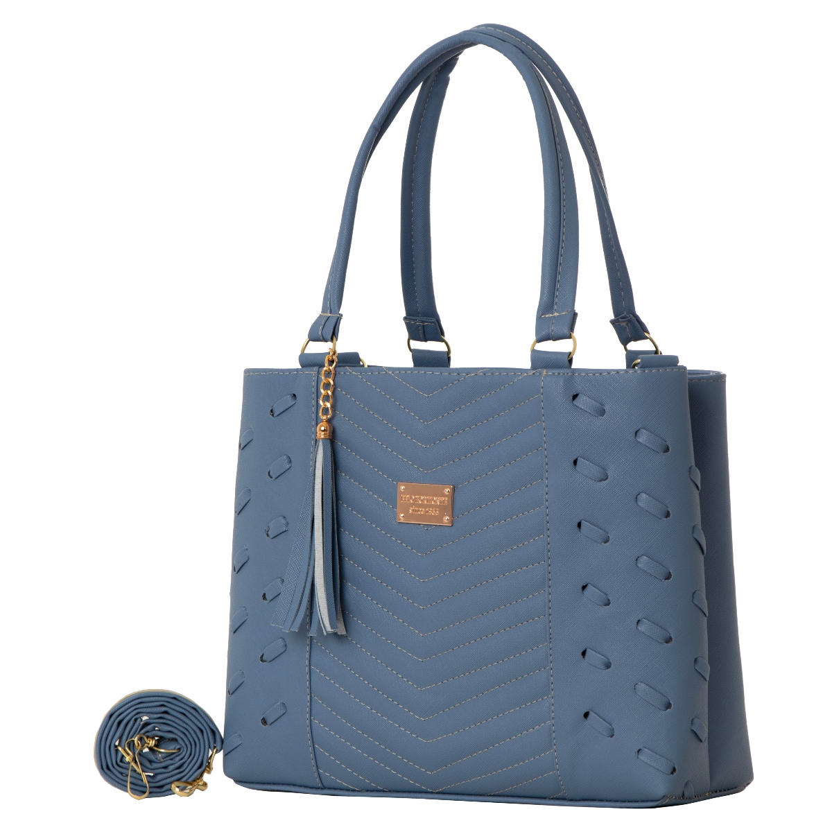 Bolso De Mujer Fana Cristina Color Azul Lúcela M3875 !!!