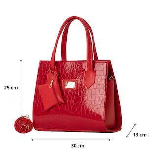 Foto 2 | Bolso De Mujer Fana Brina Color Rojo Espectacular M3831 !!!