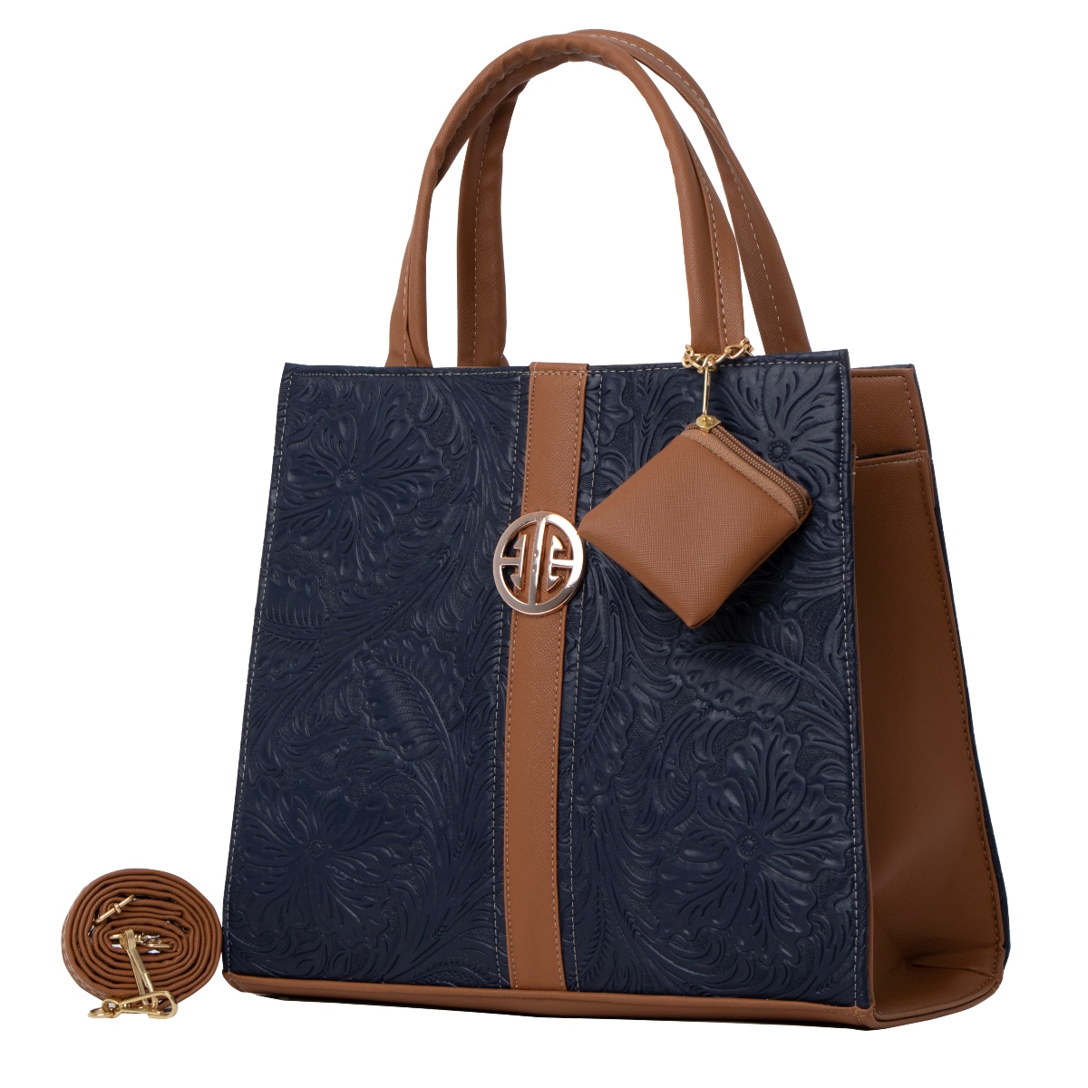 Foto 2 pulgar | Bolsa Para Mujer Fana Alola Color Azul Marino Premium M3724 !!!
