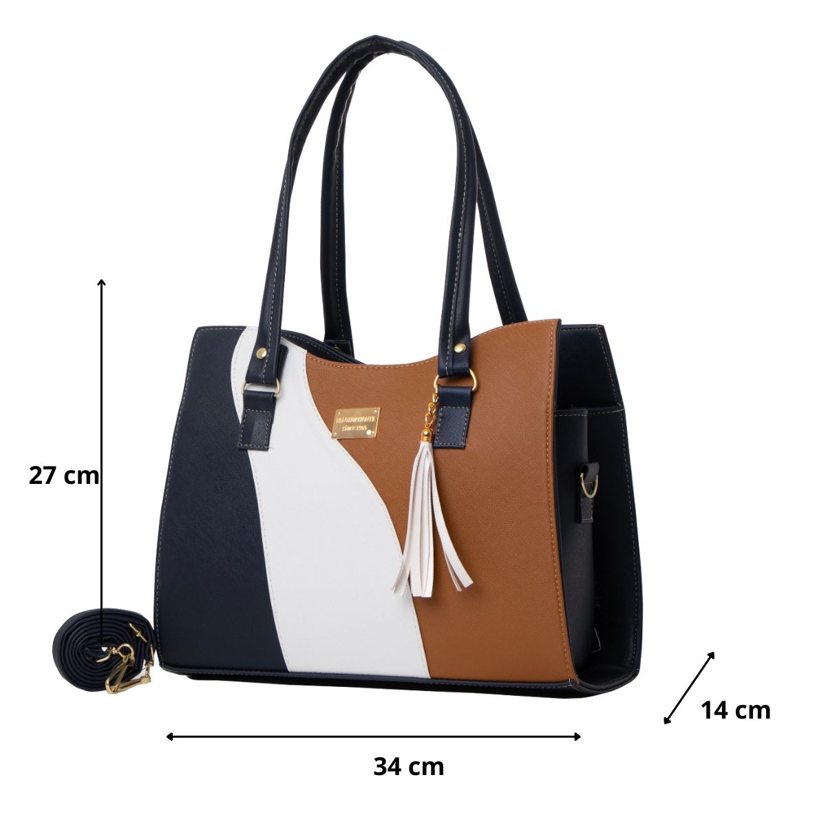 Foto 2 | Bolsa Para Mujer Fana Azyadeth Color Azul Se Única M3732 !!!