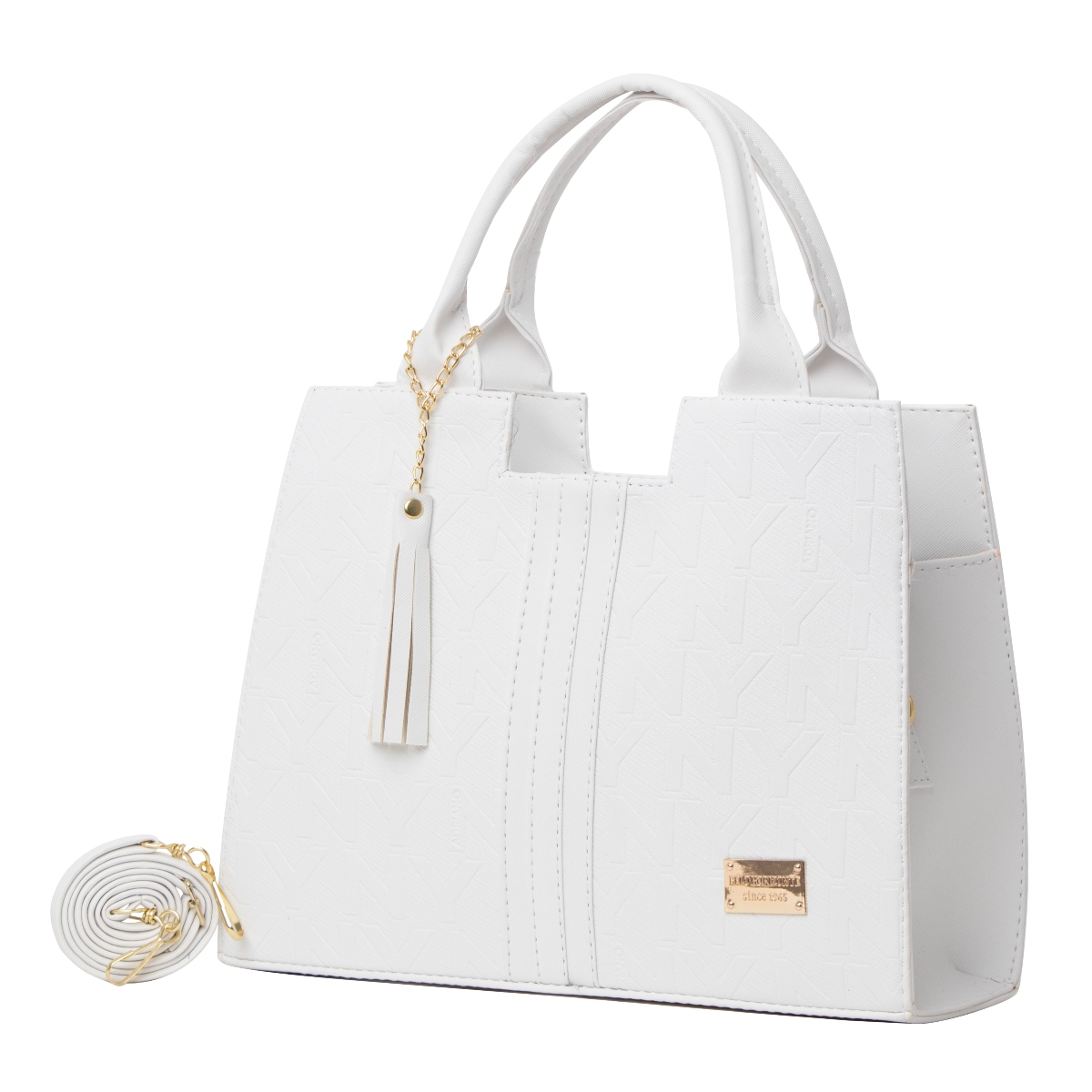 Bolsa Para Mujer Fana Athenea Color Blanco Linda M3720 !!!
