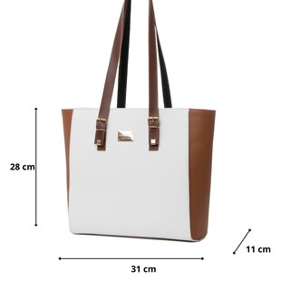 Foto 2 | Bolsa Para Mujer Fana Adelle Color Blanco Fashions M3714 !!!