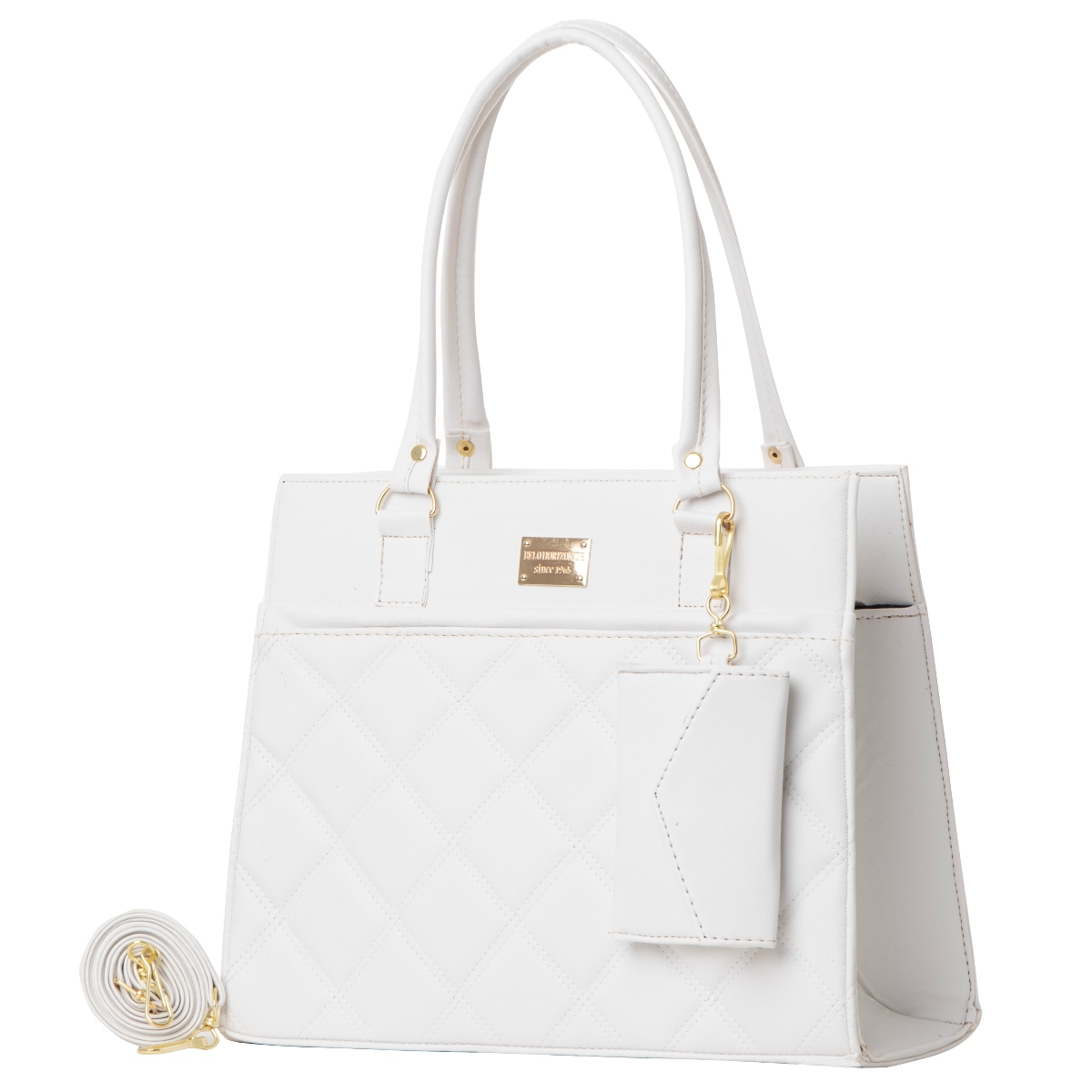 Bolso De Mujer Fana Dunia Color Blanco Elegante M3893 !!!