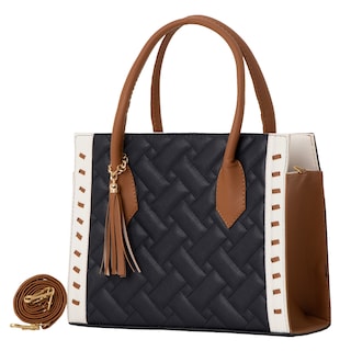 Foto 1 | Bolso De Mujer Fana Catalina Color Azul Marino Refinada M3863 !!!
