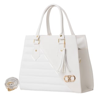 Foto 1 | Bolsa Para Mujer Fana Aura Color Blanco Con Asas M3760 !!!