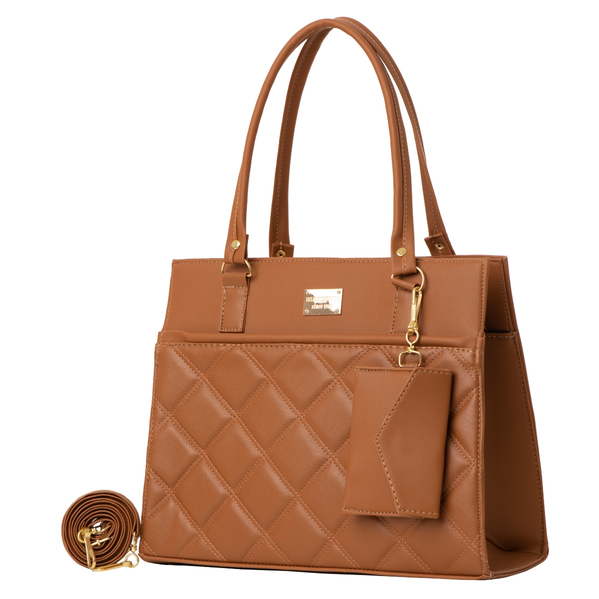 Bolso De Mujer Fana Dunia Color Camel Reforzada M3895 !!!
