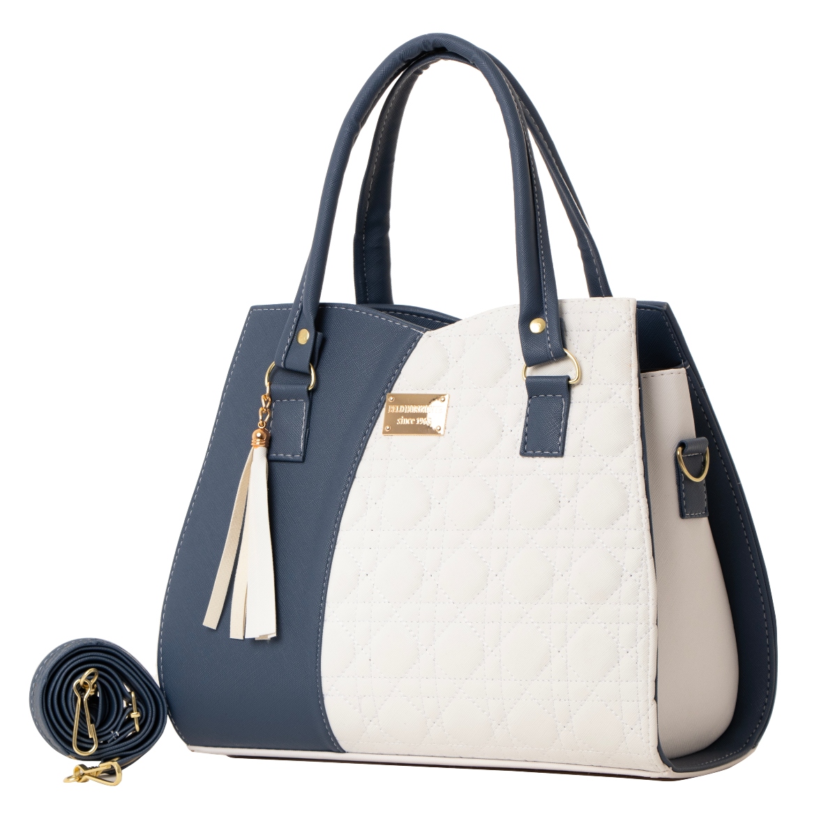 Bolso De Mujer Fana Addison Color Azul Espectacular M3777 !!!