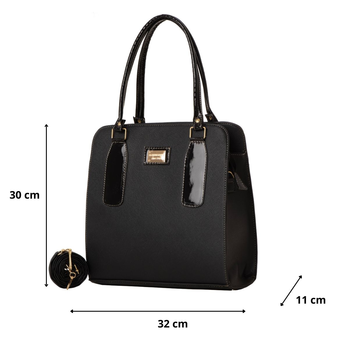 Foto 3 pulgar | Bolsa Para Mujer Fana Cruz Color Negro Premium M3868 !!!