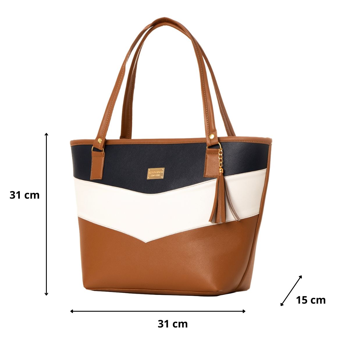 Foto 3 pulgar | Bolsa Para Mujer Fana Carola Color Camel Premium M3840 !!!