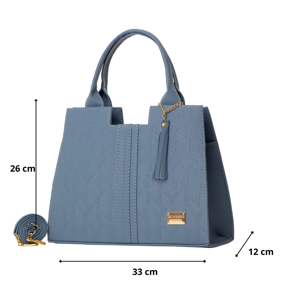 Foto 3 pulgar | Bolsa Para Mujer Fana Athenea Color Azul Marino Preciosa M3722 !!!