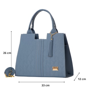 Foto 2 | Bolsa Para Mujer Fana Athenea Color Azul Marino Preciosa M3722 !!!