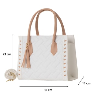 Foto 2 | Bolsa Para Mujer Fana Catalina Color Blanco Preciosa M3866 !!!