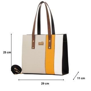 Foto 2 | Bolsa Para Mujer Fana Ariana Color Gris Elegante M3708 !!!