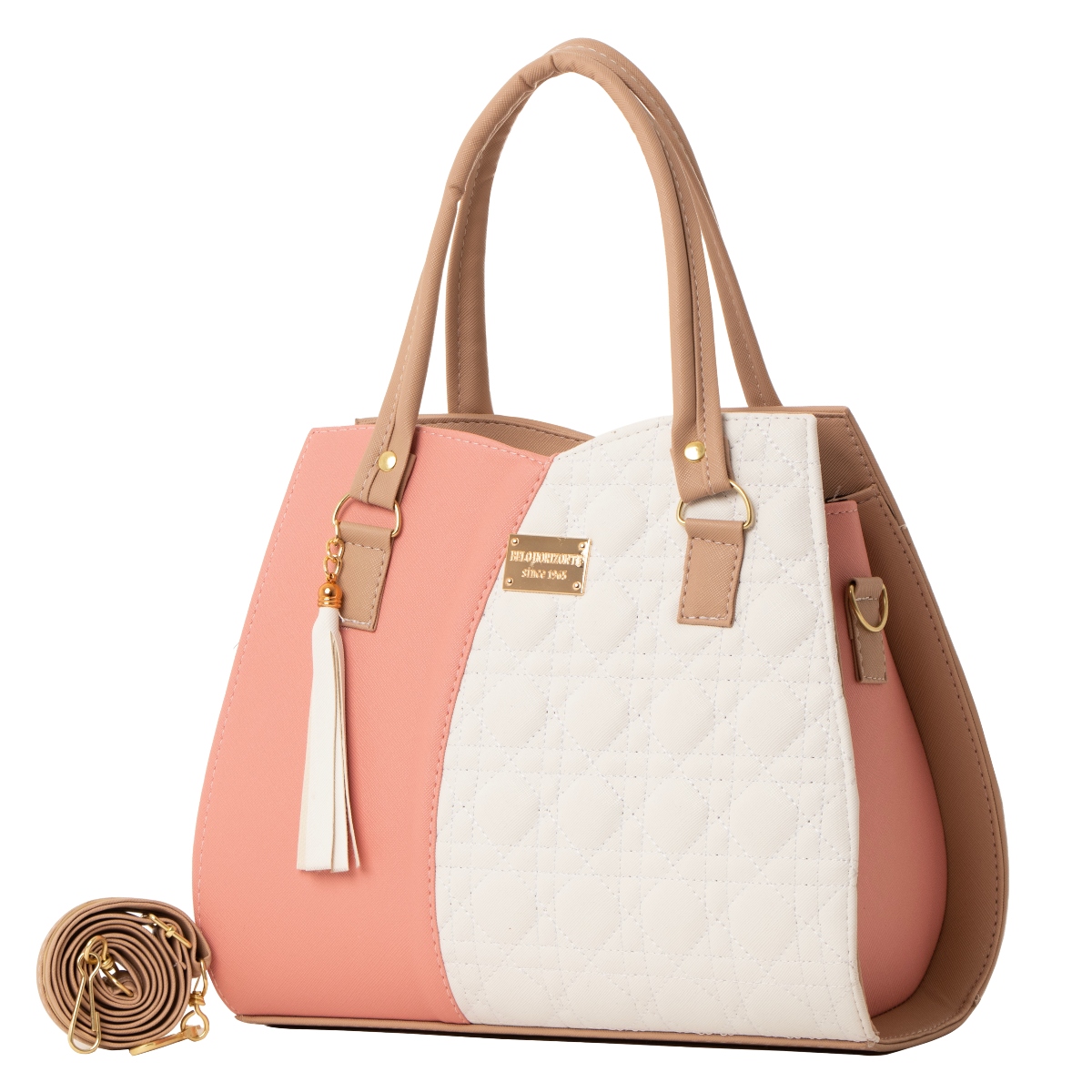 Bolso De Mujer Fana Addison Color Piñón Preciosa M3773 !!!