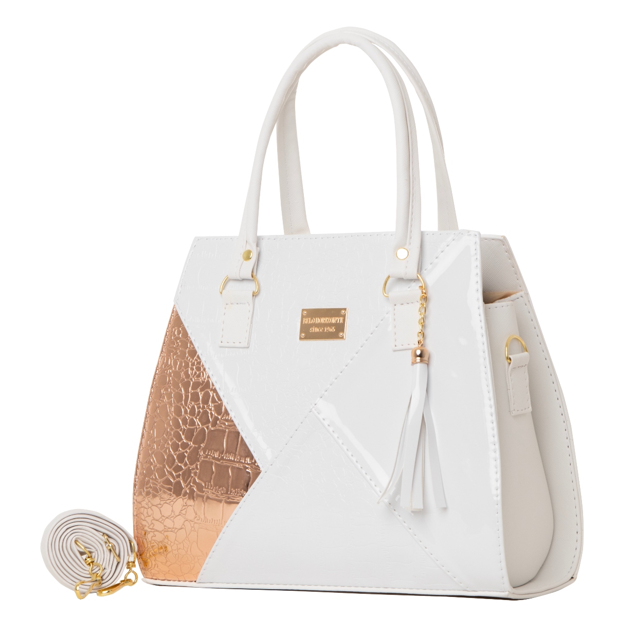 Bolsa Para Mujer Fana Amy Color Blanco Preciosa M3796 !!!