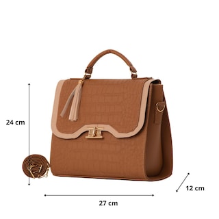 Foto 2 | Bolso De Mujer Fana Belen Color Camel Sensacional M3823 !!!