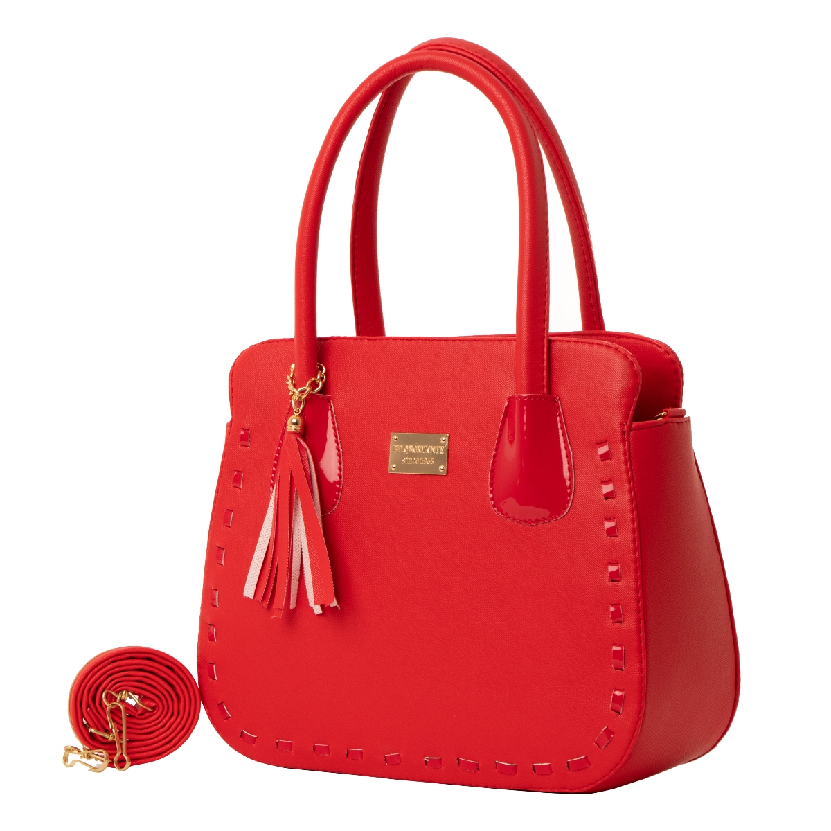 Bolso De Mujer Fana Alessia Color Rojo Lúcela M3791 !!!