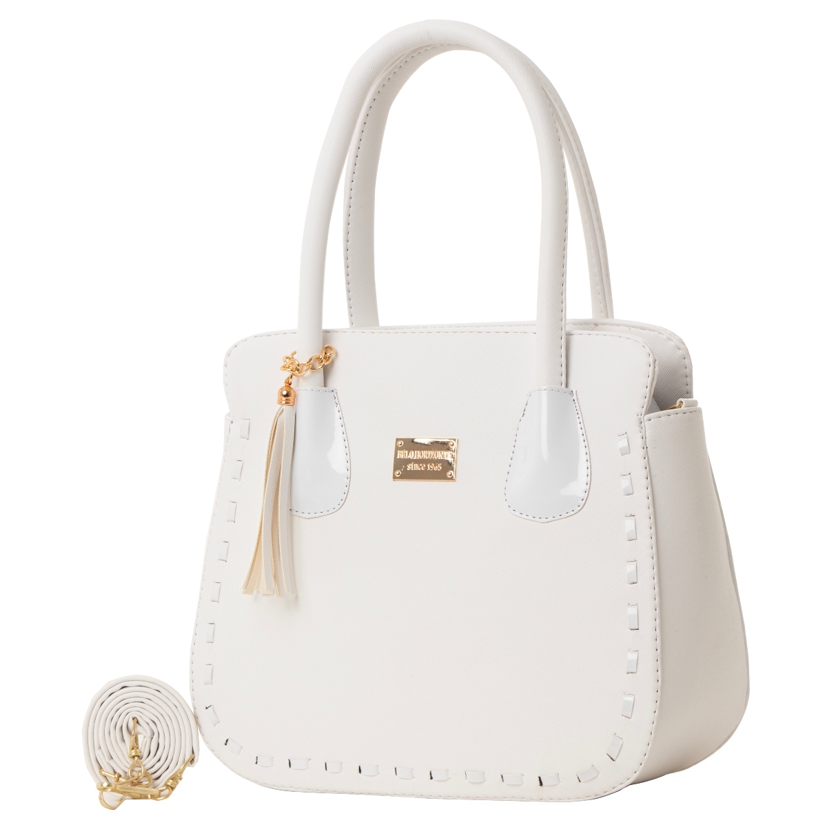 Foto 2 pulgar | Bolso De Mujer Fana Alessia Color Blanco Bonita M3795 !!!