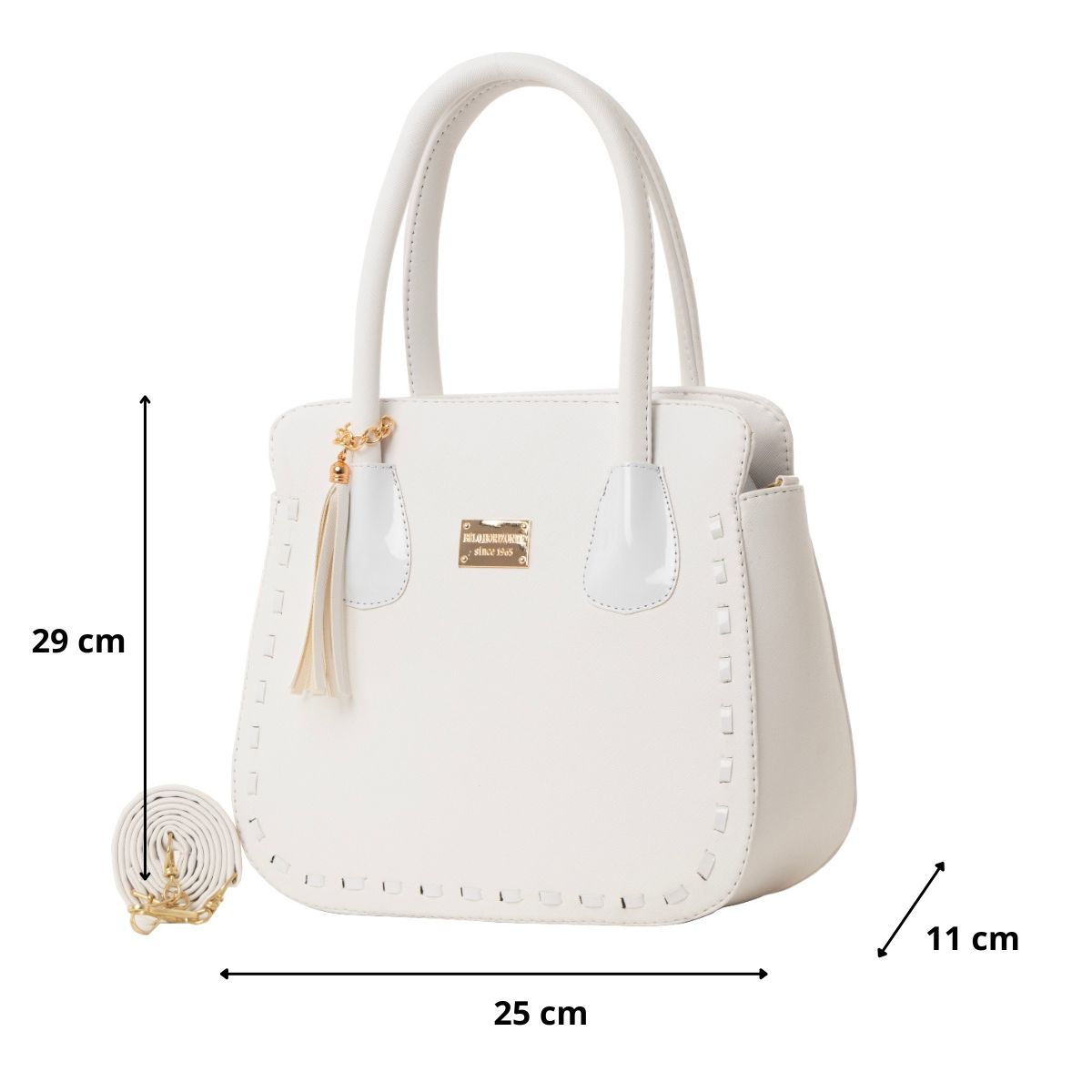 Foto 3 pulgar | Bolso De Mujer Fana Alessia Color Blanco Bonita M3795 !!!