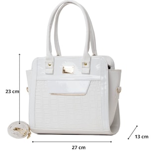Foto 2 | Bolso De Mujer Fana Amira Color Blanco Reforzada M3747 !!!