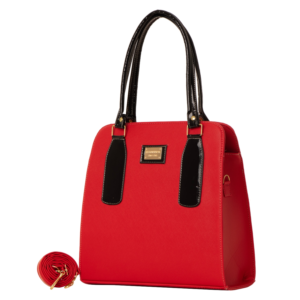Bolsa Para Mujer Fana Cruz Color Rojo Original M3872 !!!