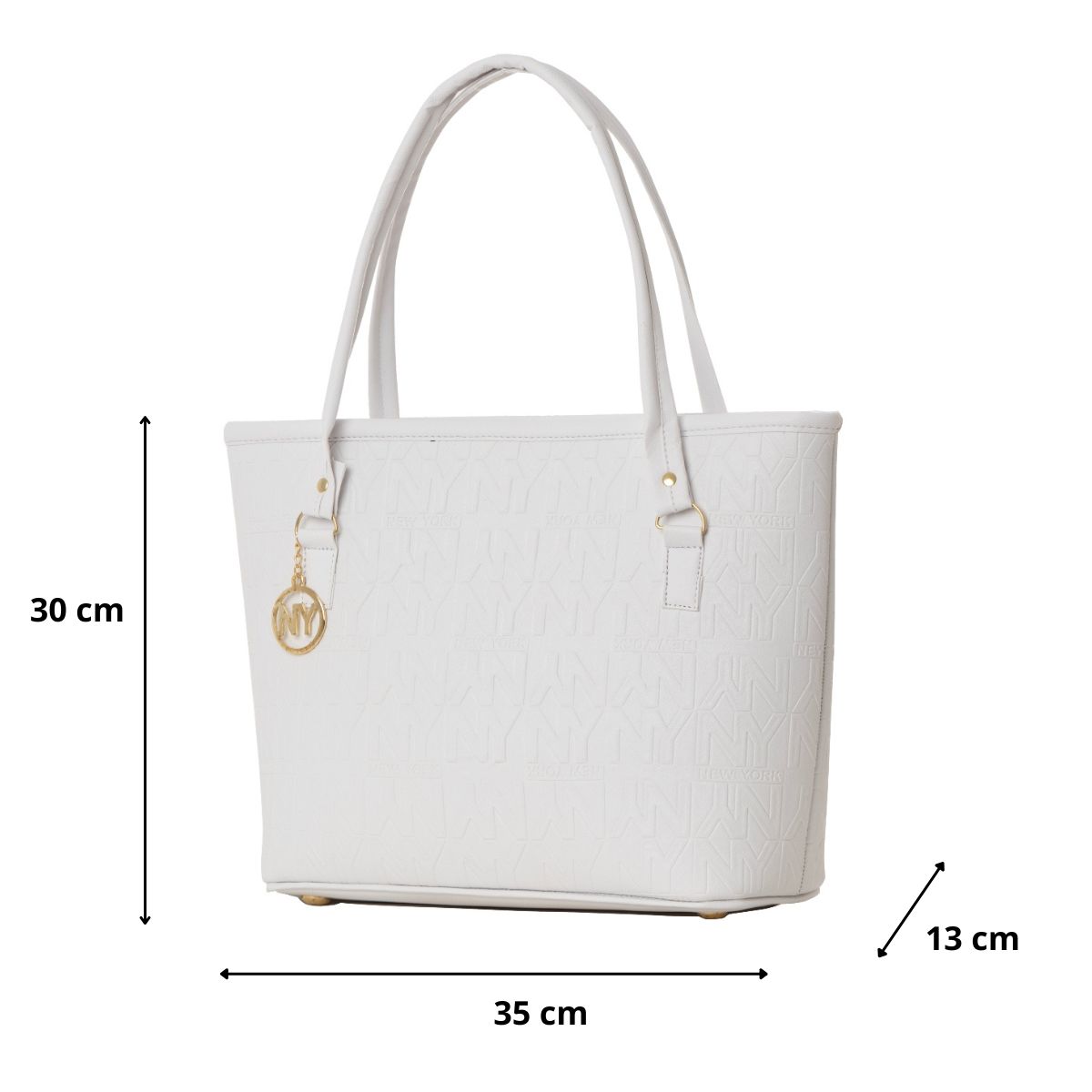 Foto 2 | Bolsa Para Mujer Fana Avery Color Blanco Reforzada M3808 !!!